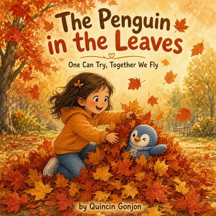 Cover of The Penguin in the Leaves
