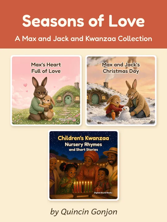 Cover of Seasons of Love: A Max and Jack and Kwanzaa Collection