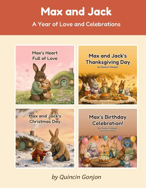 Cover of Max and Jack: A Year of Love and Celebrations